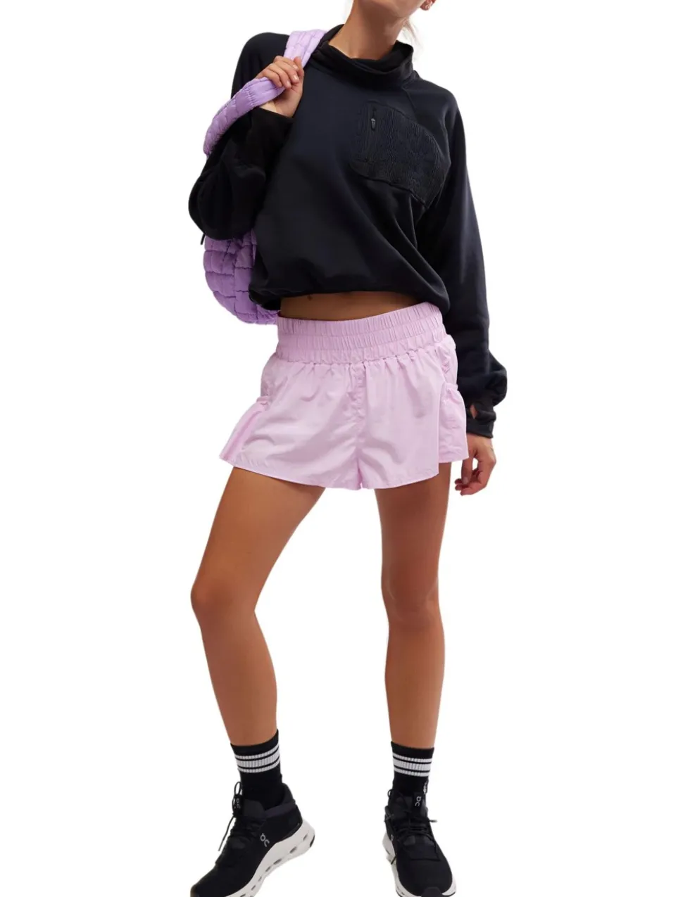 High Waisted Sports Shorts