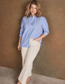 High Waisted Straight Leg Jeans