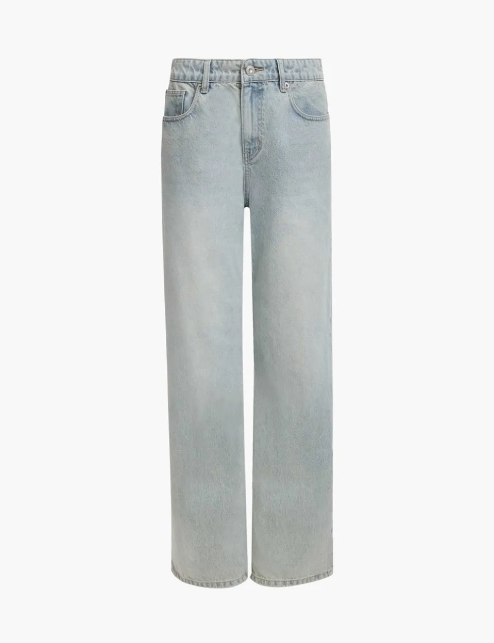 High Waisted Straight Leg Jeans