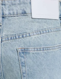 High Waisted Straight Leg Jeans