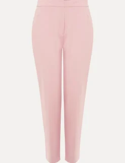 High Waisted Tailored Cropped Trousers