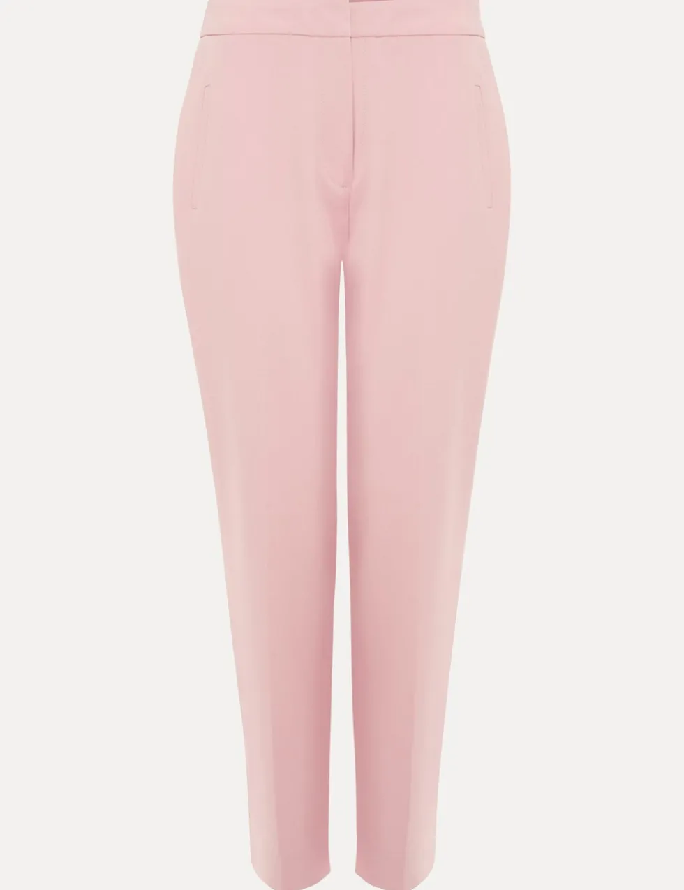 High Waisted Tailored Cropped Trousers