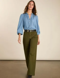High Waisted Wide Leg Jeans