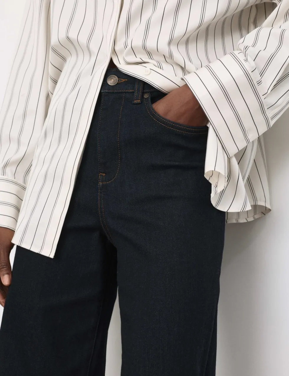 High Waisted Wide Leg Jeans