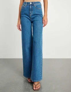 High Waisted Wide Leg Jeans