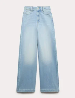 High Waisted Wide Leg Jeans