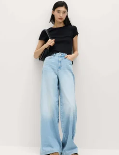 High Waisted Wide Leg Jeans