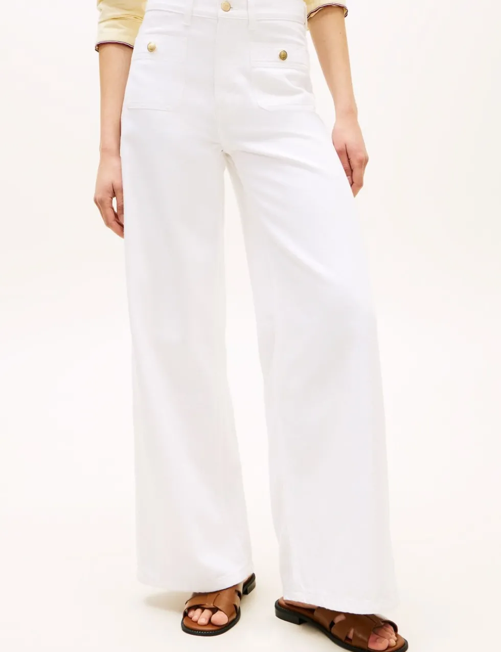 High Waisted Wide Leg Jeans