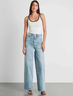 High Waisted Wide Leg Jeans
