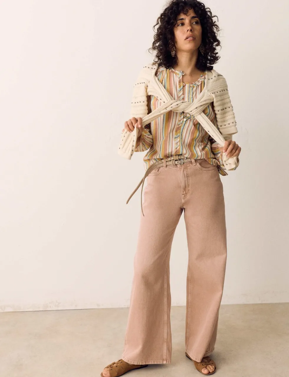 High Waisted Wide Leg Jeans
