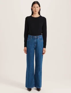 High Waisted Wide Leg Jeans
