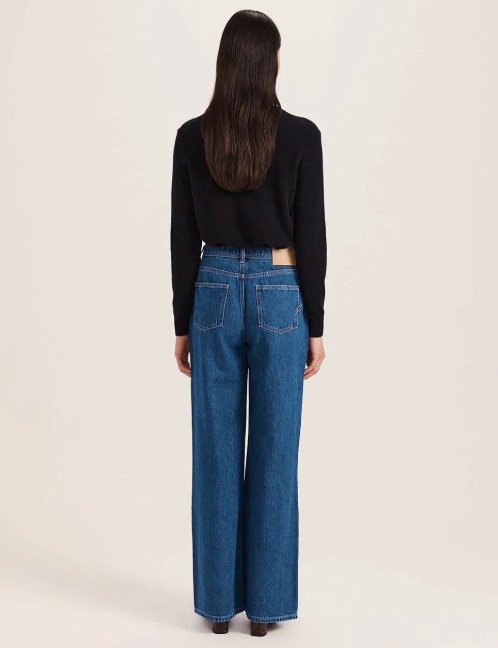 High Waisted Wide Leg Jeans