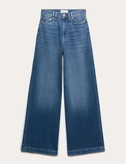 High Waisted Wide Leg Jeans