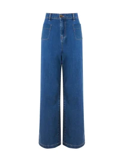 High Waisted Wide Leg Jeans