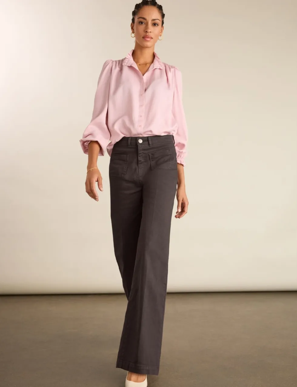 High Waisted Wide Leg Jeans