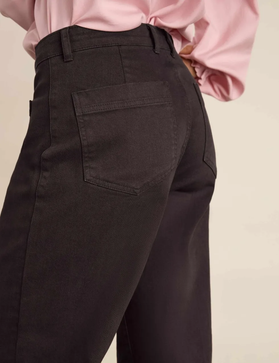 High Waisted Wide Leg Jeans