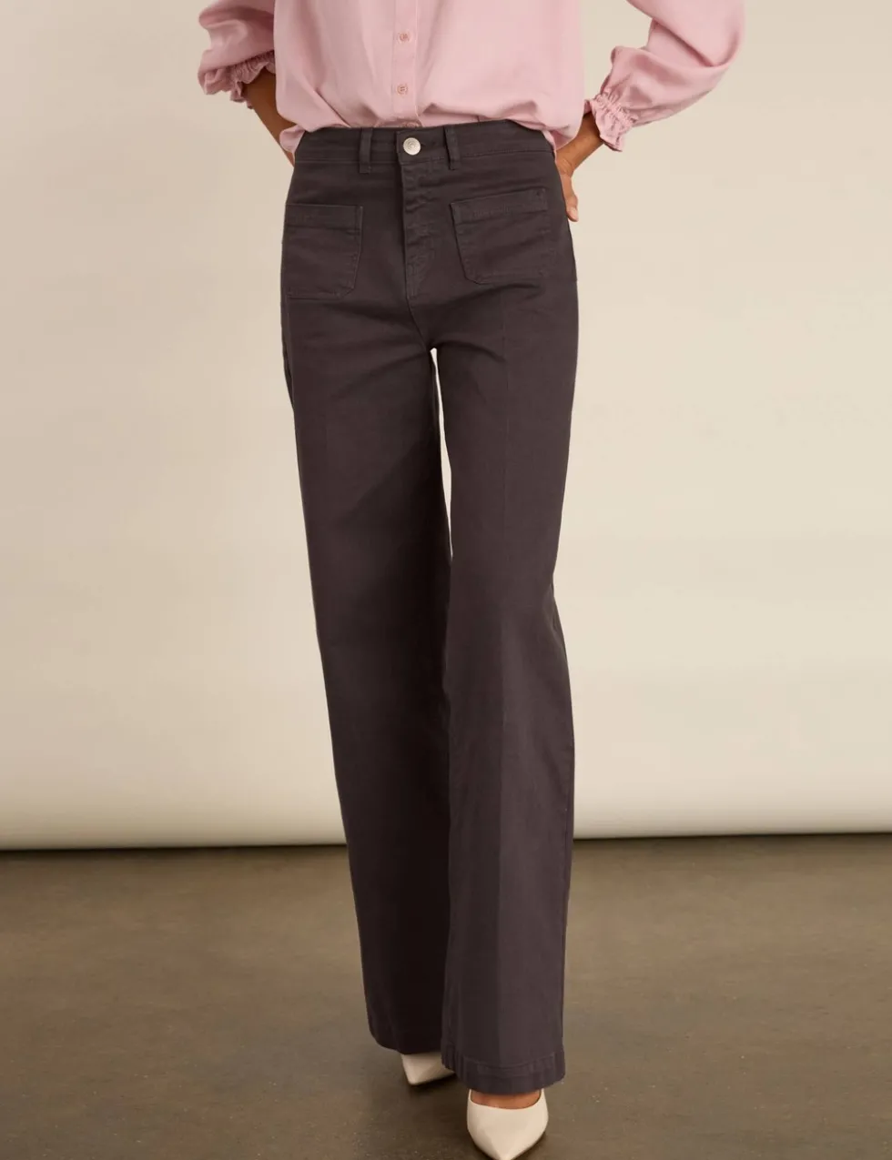 High Waisted Wide Leg Jeans