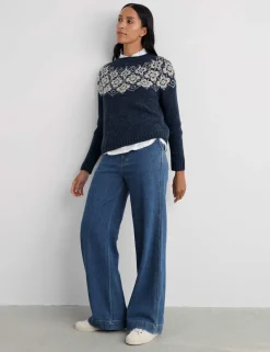High Waisted Wide Leg Jeans