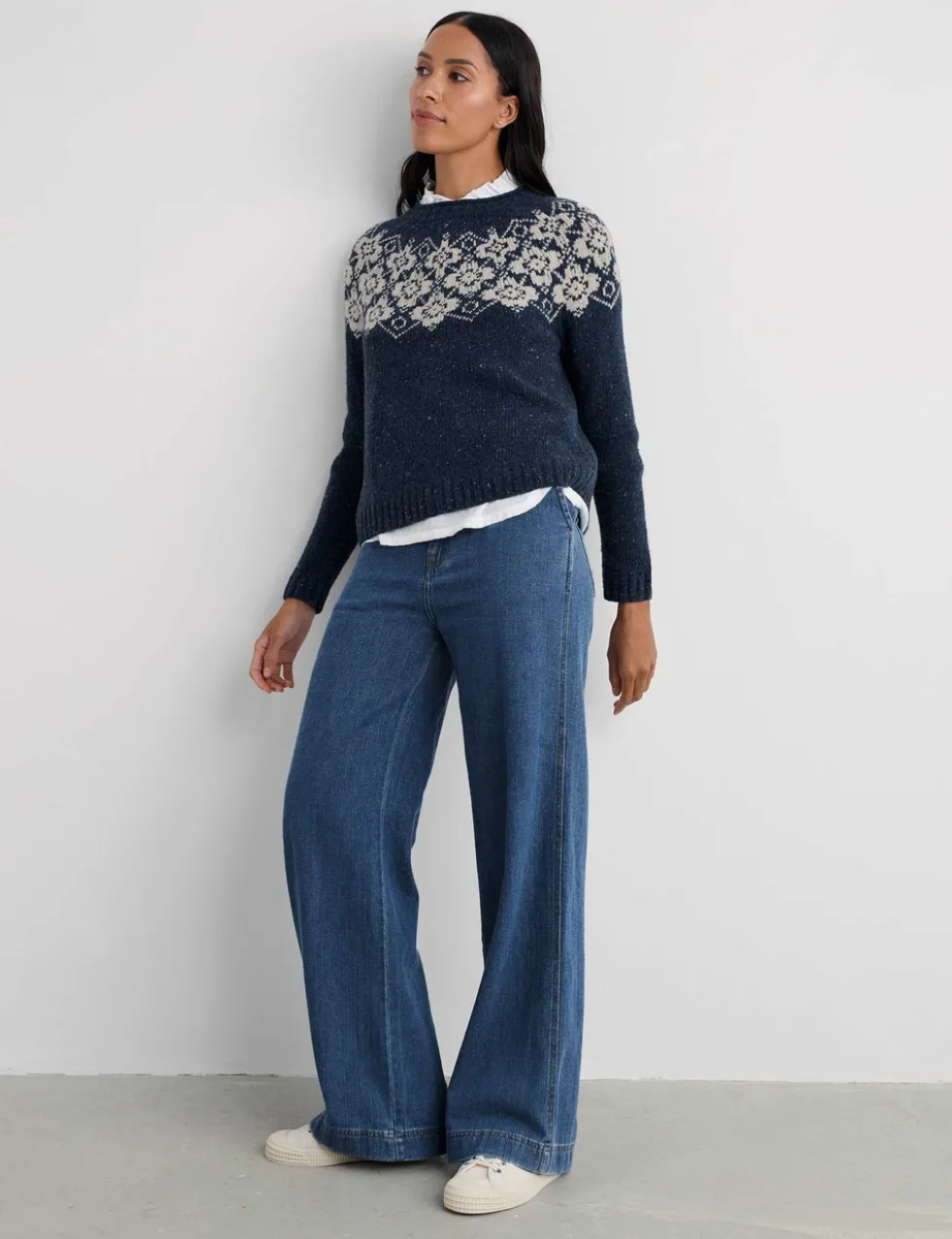 High Waisted Wide Leg Jeans