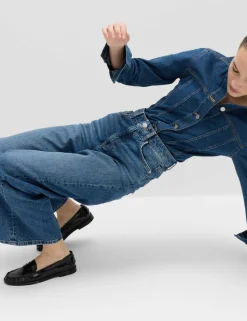High Waisted Wide Leg Jeans