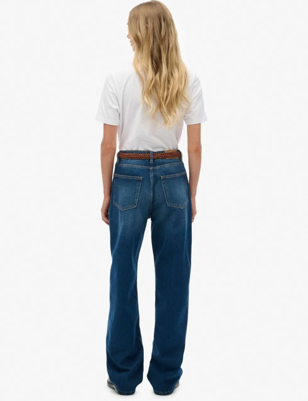 High Waisted Wide Leg Jeans