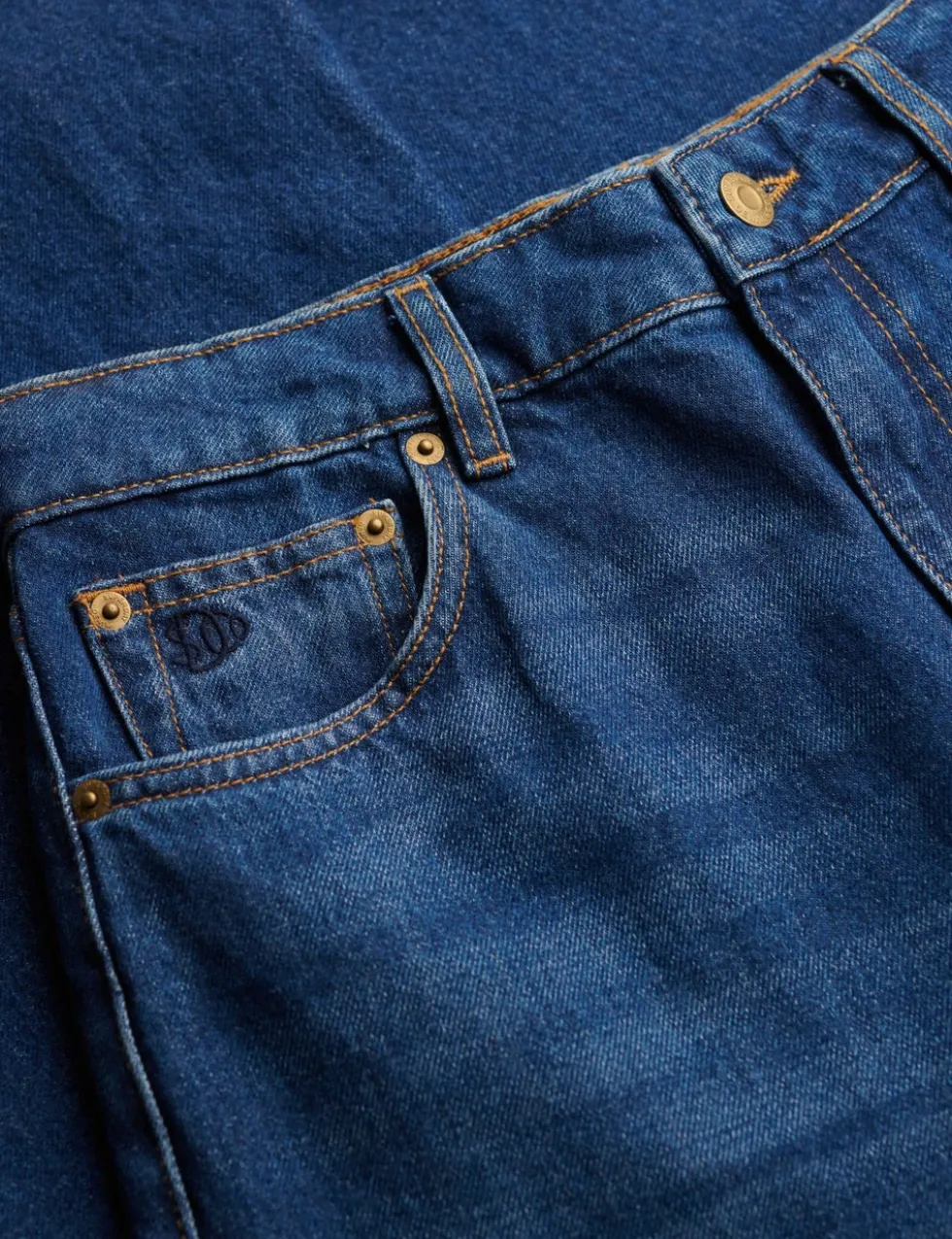 High Waisted Wide Leg Jeans