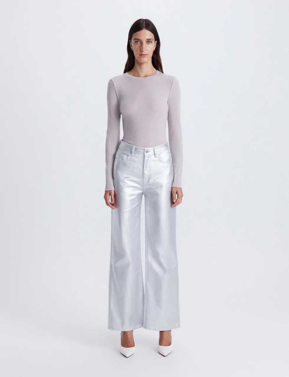 High Waisted Wide Leg Jeans