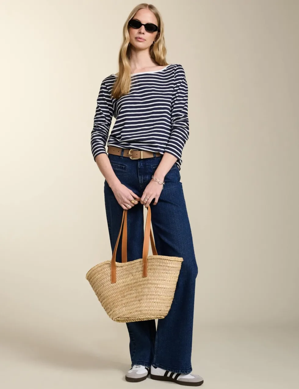 High Waisted Wide Leg Jeans