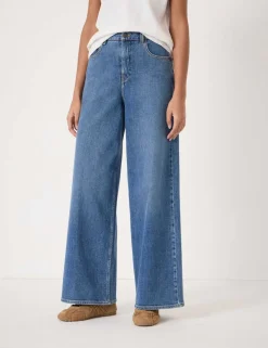 High Waisted Wide Leg Jeans