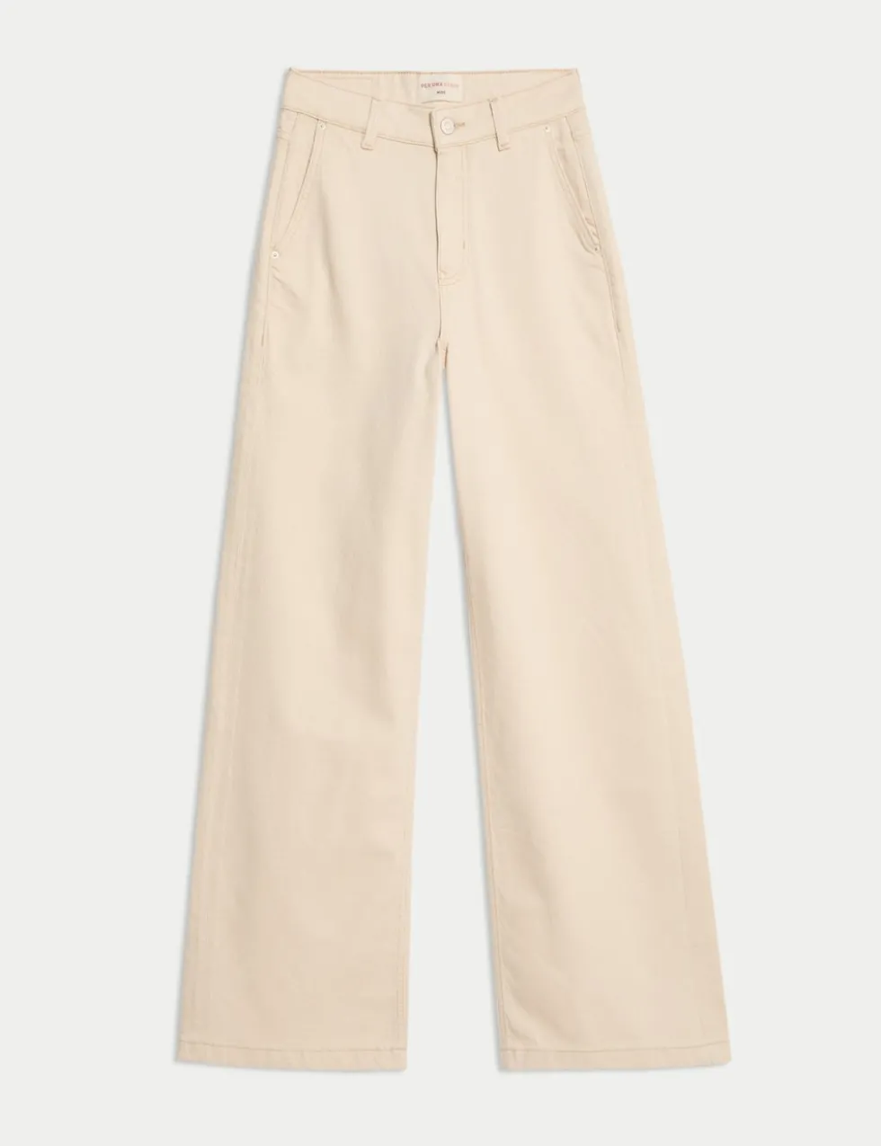 High Waisted Wide Leg Jeans with Lyocell
