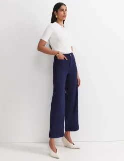 High Waisted Wide Leg Jeans
