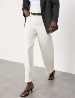 High Waisted Wide Leg Jeans