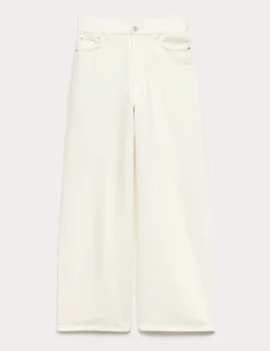 High Waisted Wide Leg Jeans