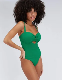Honolulu Textured Wired Padded Swimsuit (B-F)