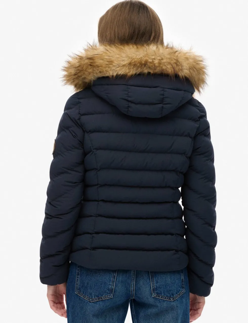 Hooded Funnel Neck Puffer Jacket