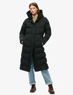 Hooded Longline Puffer Coat