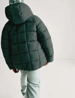 Hooded Padded Coat (6-16 Yrs)