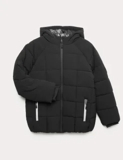 Hooded Padded Coat (6-16 Yrs)