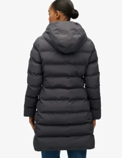 Hooded Padded Longline Puffer Jacket