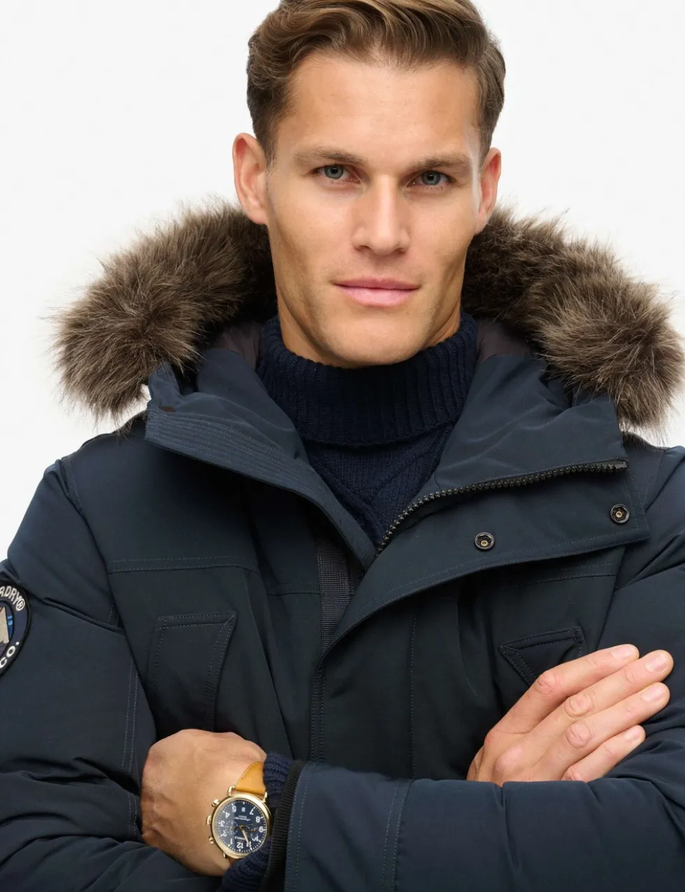 Hooded Padded Parka Jacket