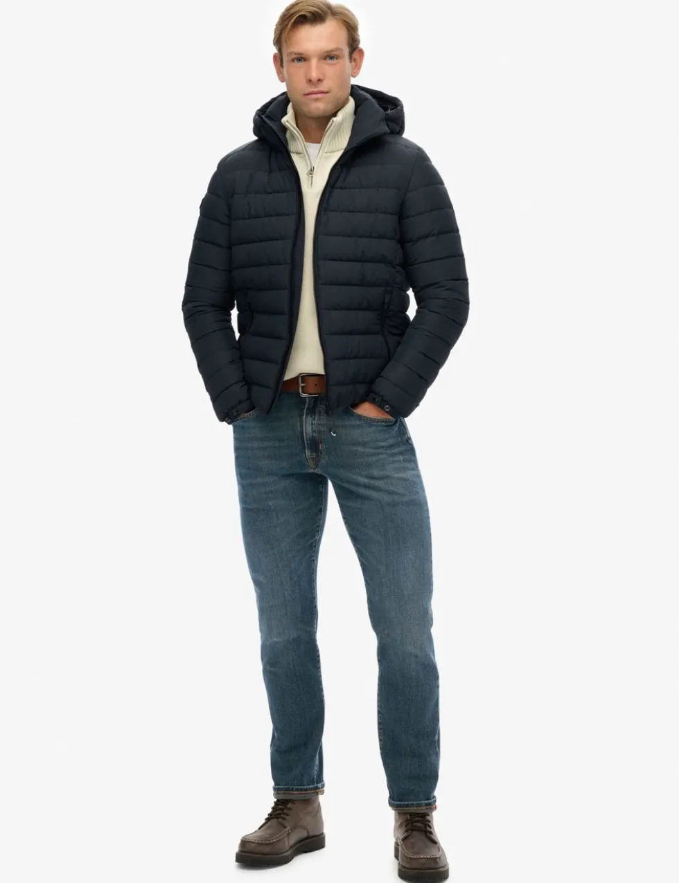 Hooded Padded Puffer Jacket