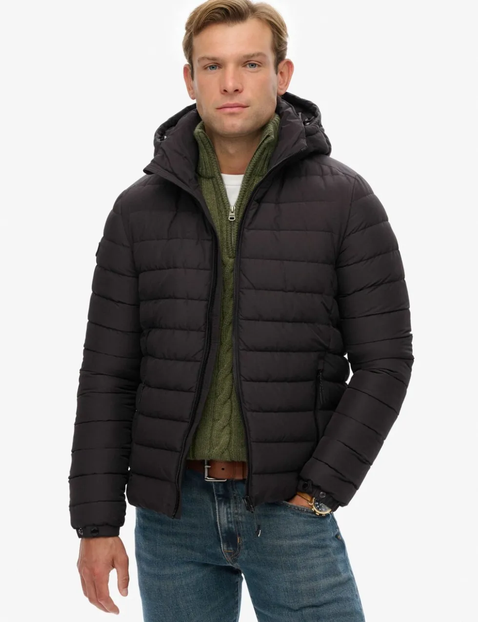 Hooded Padded Puffer Jacket