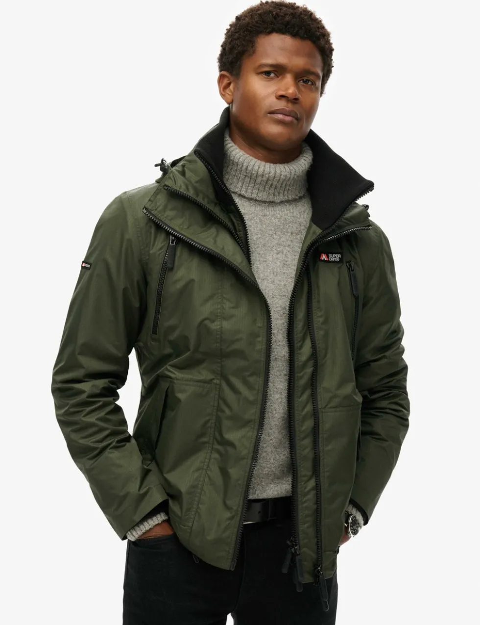 Hooded Waterproof Windbreaker Jacket