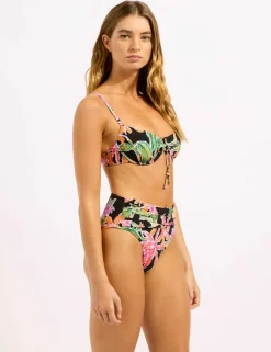 Hothouse Flowers High Waisted Bikini Bottoms