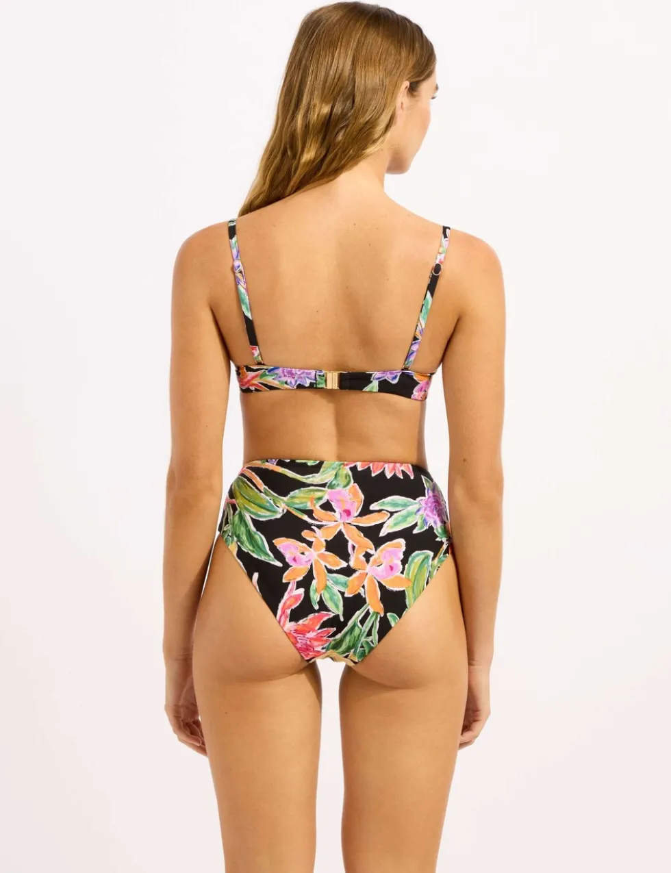 Hothouse Flowers High Waisted Bikini Bottoms