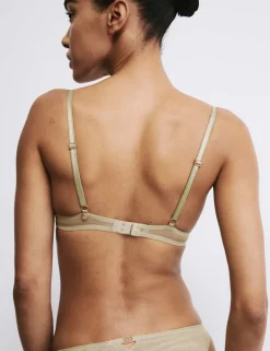 Ianthe Embroidered Non Wired Bralette (A-E)