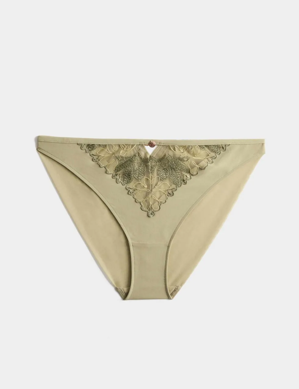 Ianthe Embroidery High Leg Knickers
