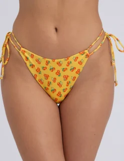 Ibiza Fruity Printed High Leg Bikini Bottoms