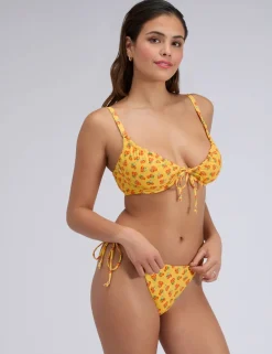 Ibiza Fruity Printed High Leg Bikini Bottoms