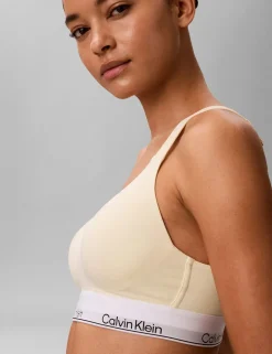 Icon Cotton Blend Non Wired Bralette